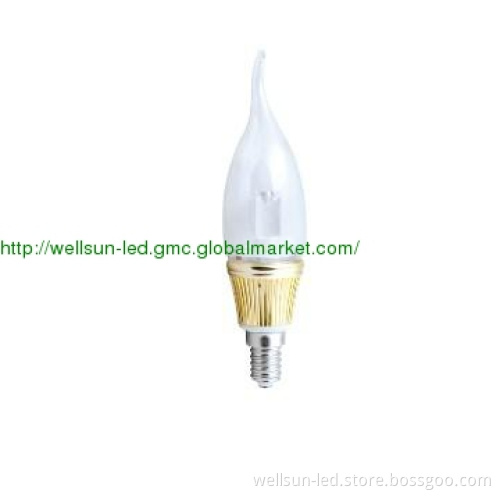 3014smd led bulb candle light 3.6w led candle light